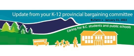 A Message from the K-12 Provincial Bargaining Committee