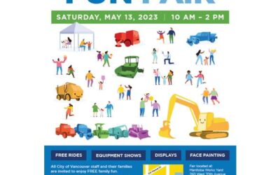 Family Fun Fair| Saturday, May 13, 2023, 10:00 a.m. to 2:00 p.m. at the Manitoba Works Yard