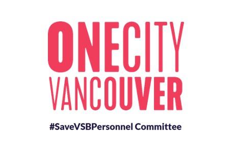 Petition from OneCity Vancouver – Save the Vancouver School Board Personnel Committee