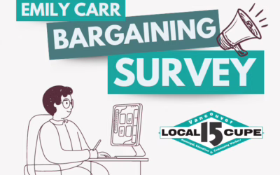 Emily Carr Bargaining Survey Now Open!